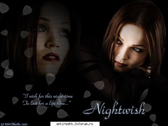 Nightwish - shi eu is fan nightwish ...imi plc end of all - Hai sa vorbim despre altceva@