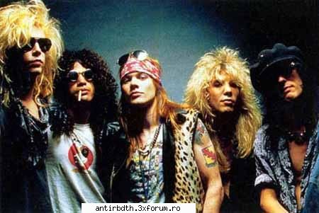 Persoana de dupa mine - n-am din pacate...pddm ii place Guns`N`Roses - Off-topic